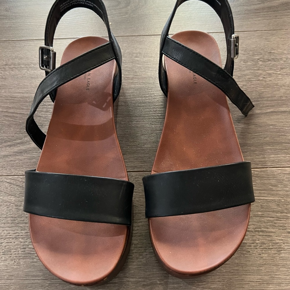 American Eagle platform sandals